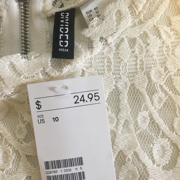 NWT. Ivory dress - Picture 3 of 3